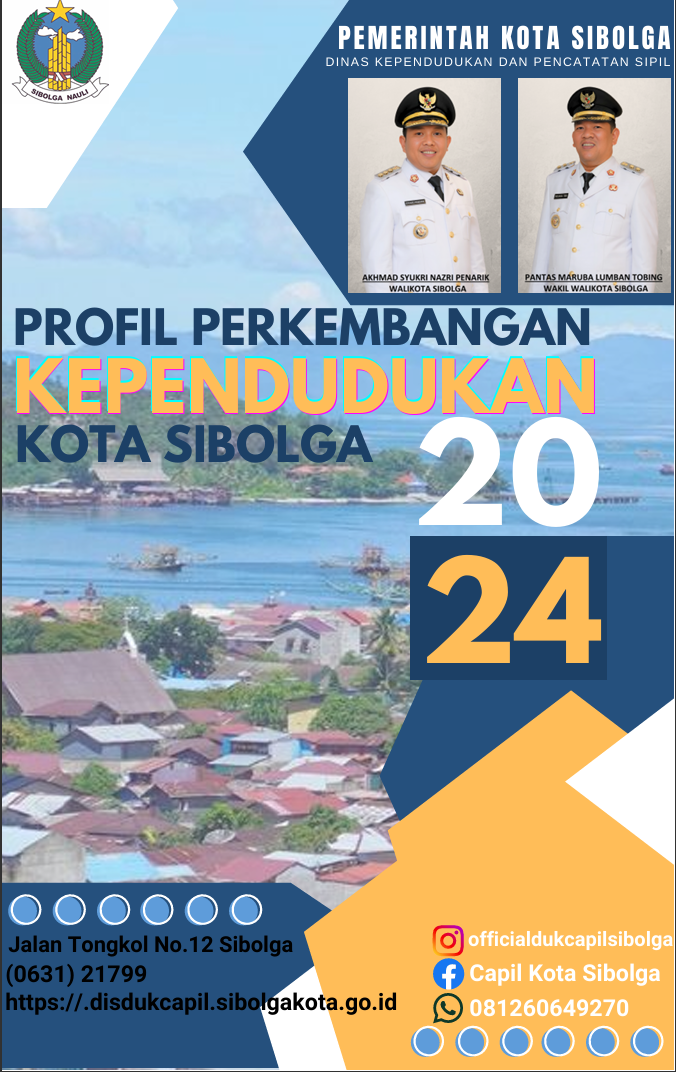 BUKU PROFIL KEPENDUDUKAN KOTA SIBOLGA TAHUN 2024